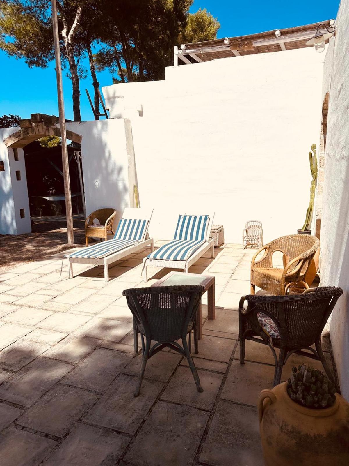 Casa Vacanze Capurre "Trulli E Pajare A Due Passi Dal Pizzo" Галлиполи Экстерьер фото
